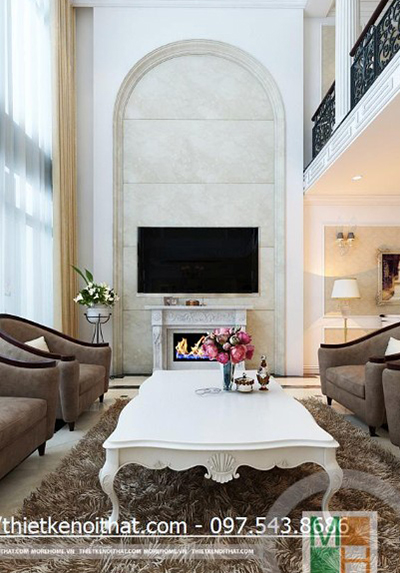  Thiết kế nội thất chung cư Duplex tại Mandarin Garden Hòa Phát