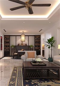 Chung cư Thăng Long Number One với nội thất gỗ việt