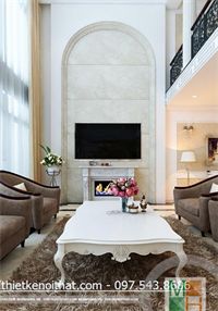 Thiết kế nội thất chung cư Duplex tại Mandarin Garden Hòa Phát
