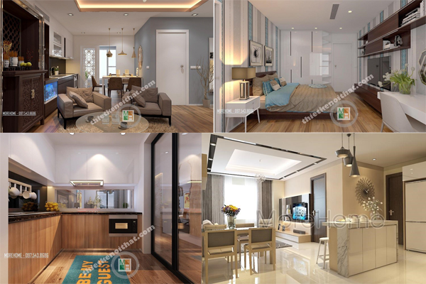 Thiết kế nội thất chung cư Vinhomes sang trọng, xứng tầm đẳng cấp